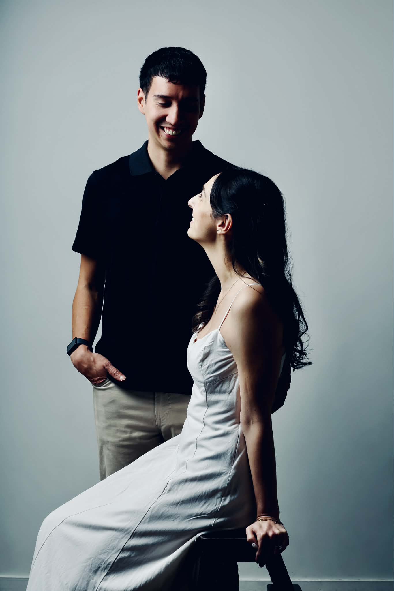 Romantic pose